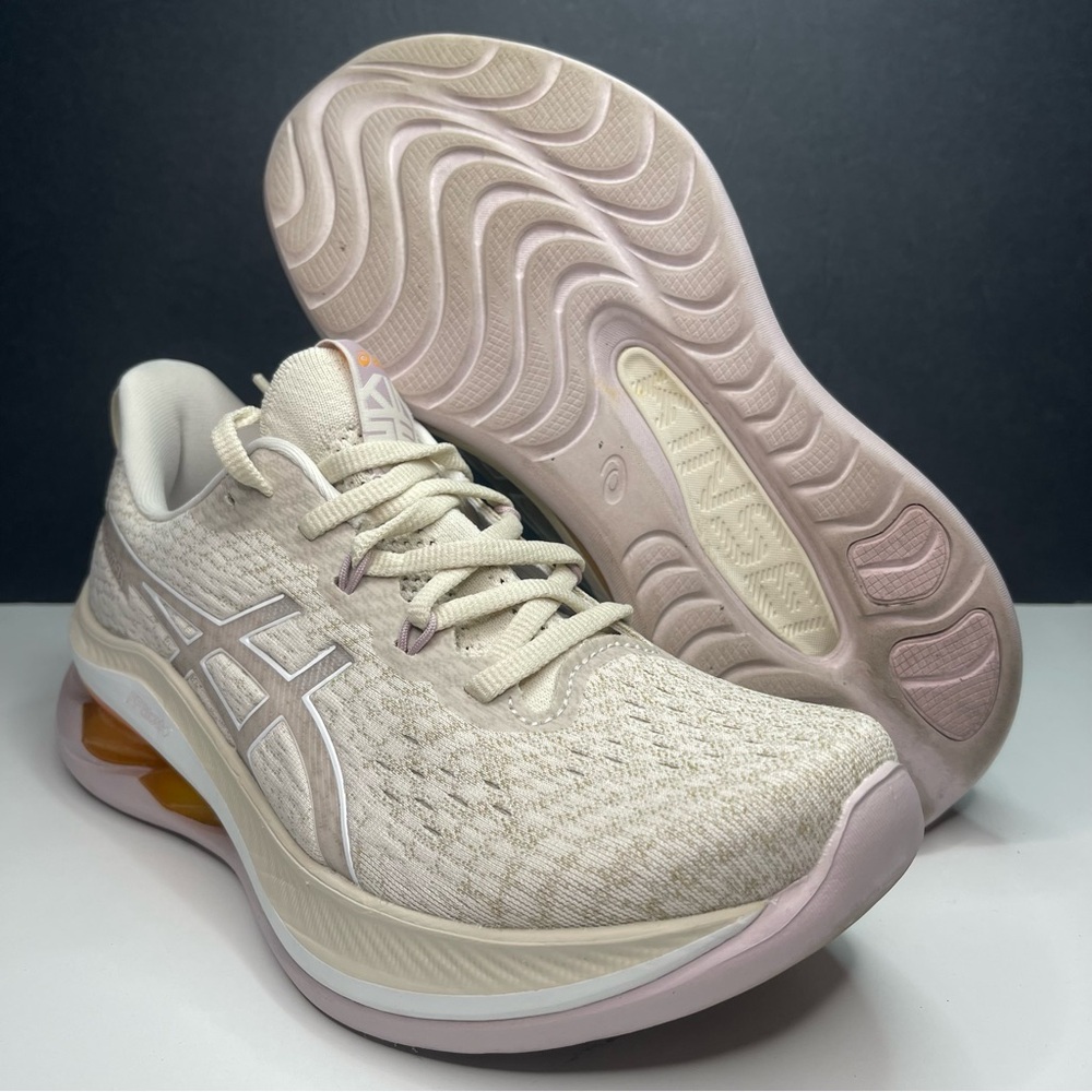 ASICS Gel-Kinsei Max Women's Oatmeal/White Size 7